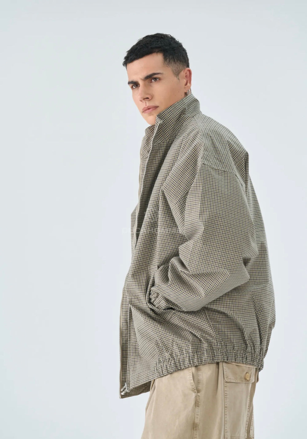 Giacca Quadri-Duca Homme (beige)