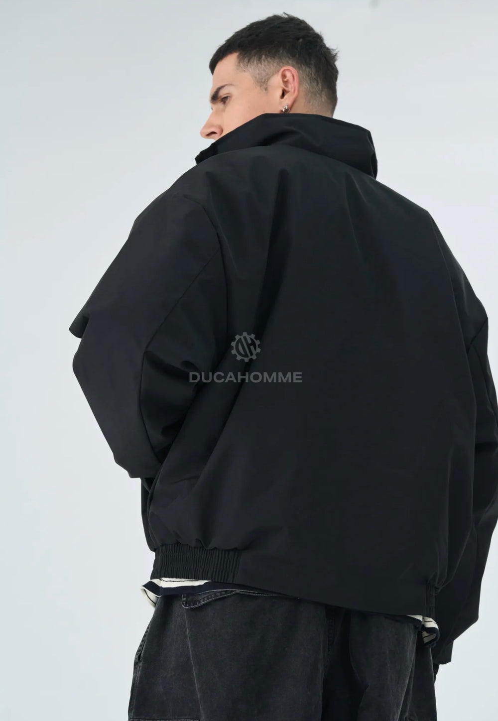 Giacca Oversize-Duca Homme (nero)