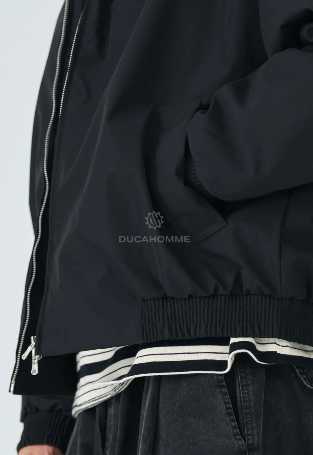 Giacca Oversize-Duca Homme (nero)
