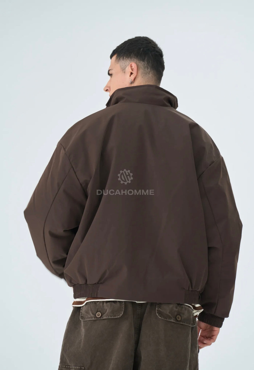 Giacca Oversize-Duca Homme (marrone)