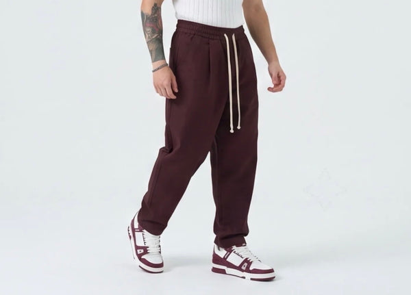 Pantalone Baggy-Duca Homme (bordeaux)