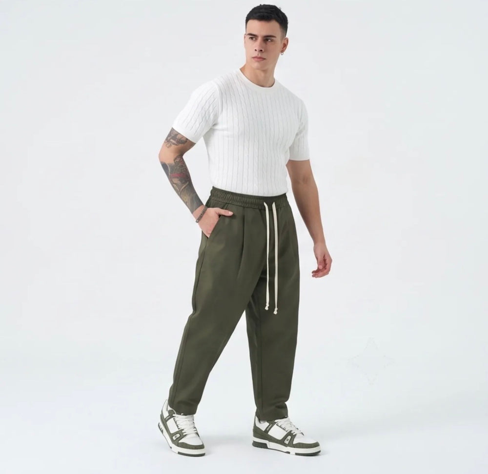 Pantalone Baggy-Duca Homme (verde militare)