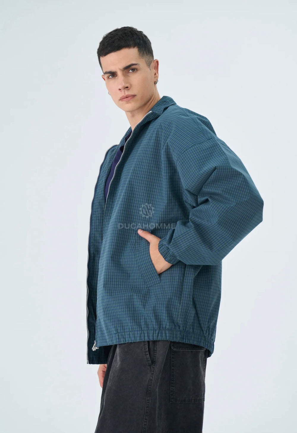 Giacca Quadri-Duca Homme (verde)