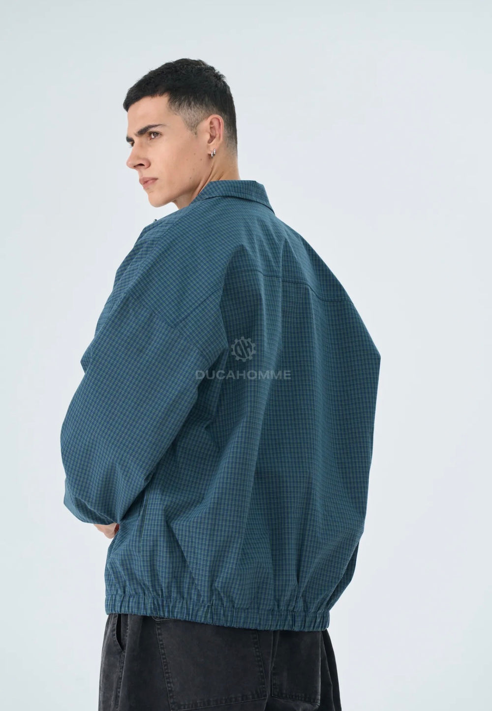 Giacca Quadri-Duca Homme (verde)
