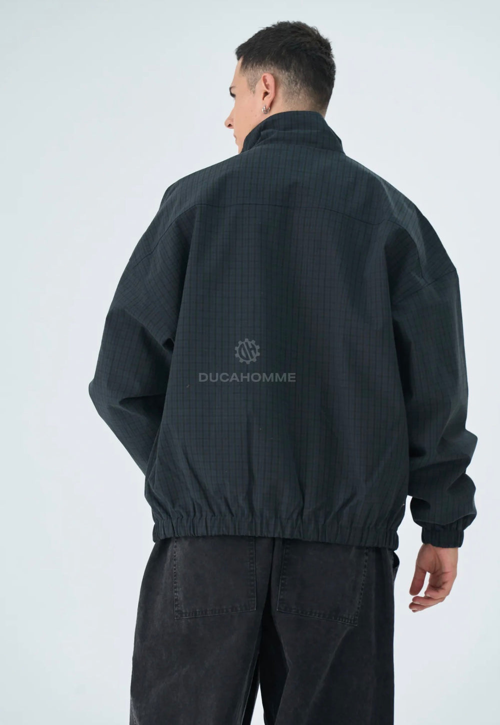 Giacca Quadri-Duca Homme (blu)