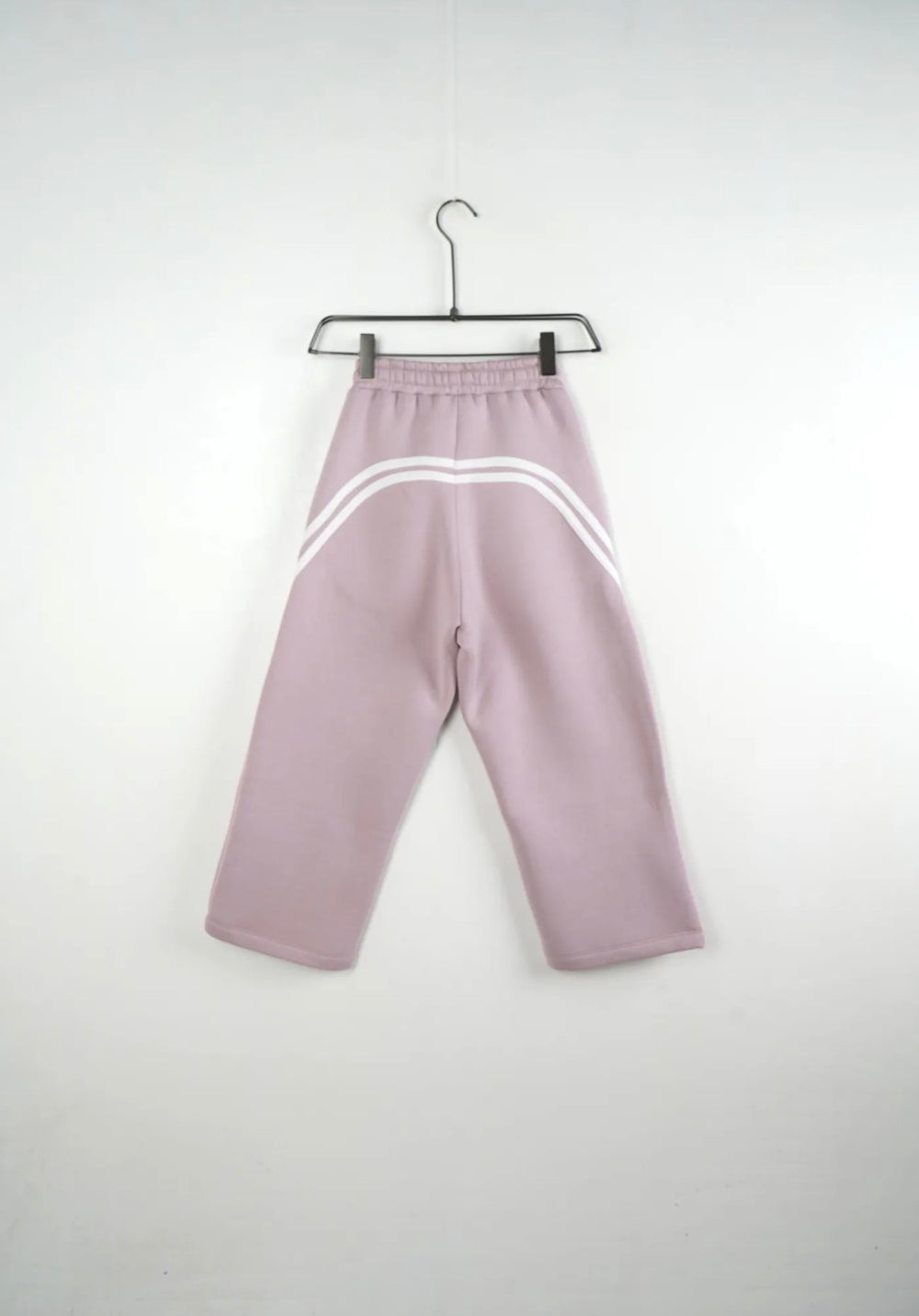 Completo Tuta Felpata Righe Bambino | Duca Homme (rosa)