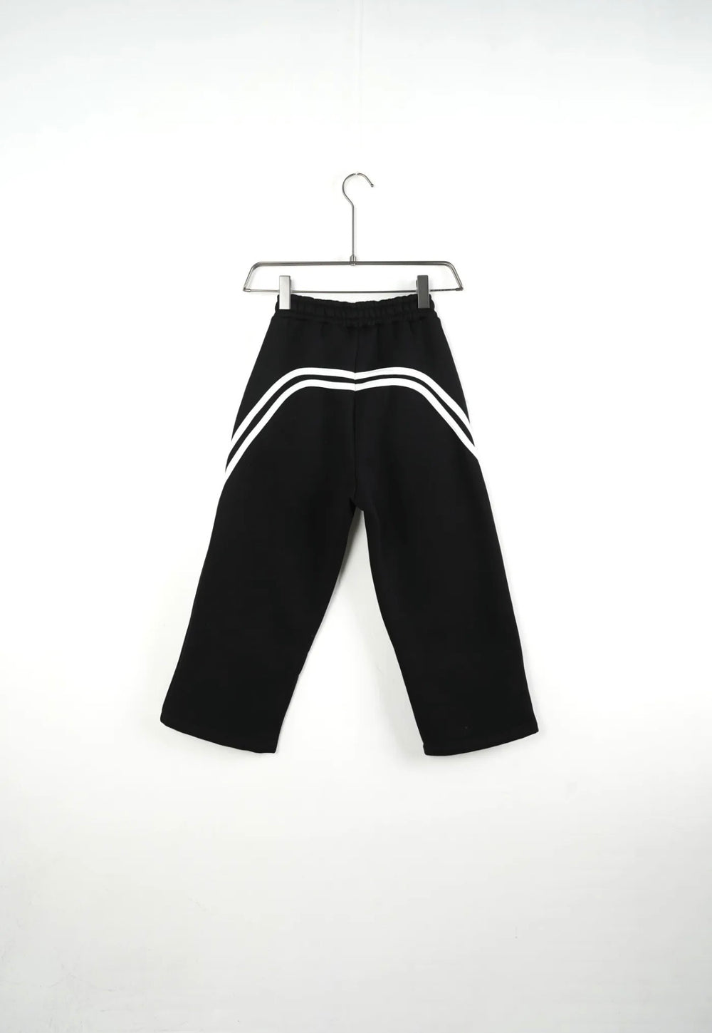 Completo Tuta Felpata Righe Bambino | Duca Homme (nero)