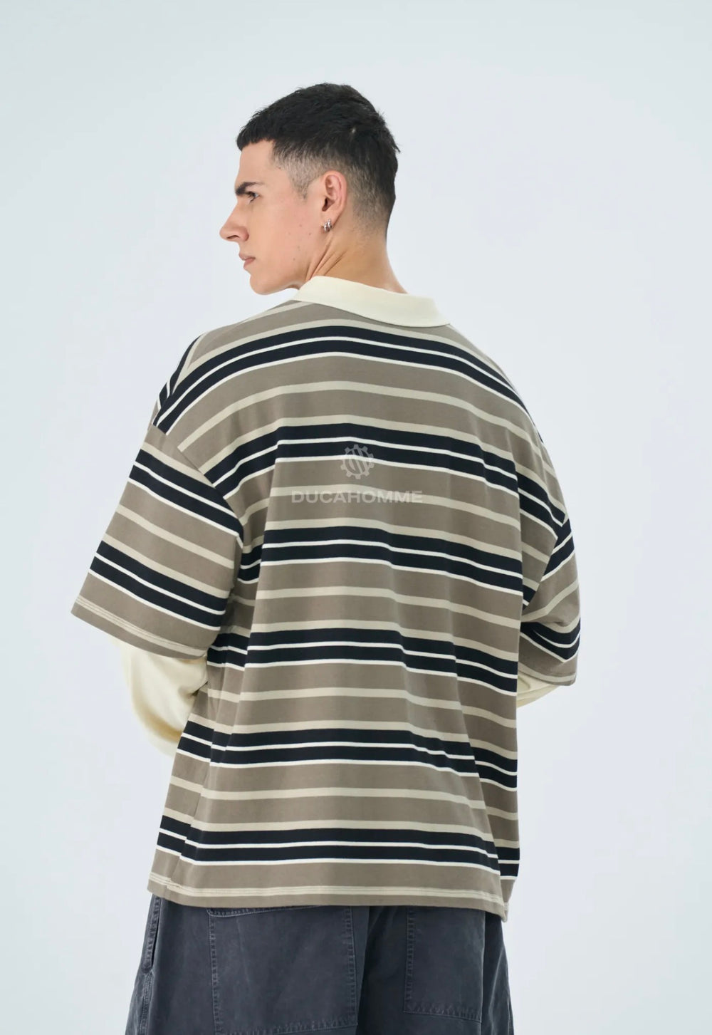 T-shirt Long Sleeve Oversize-Duca Homme