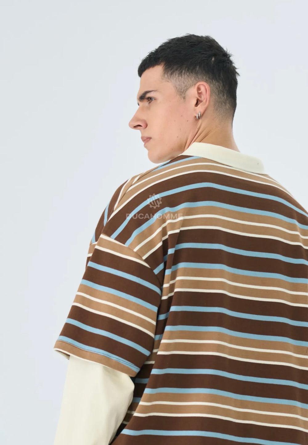 T-shirt Long Sleeve Oversize-Duca Homme