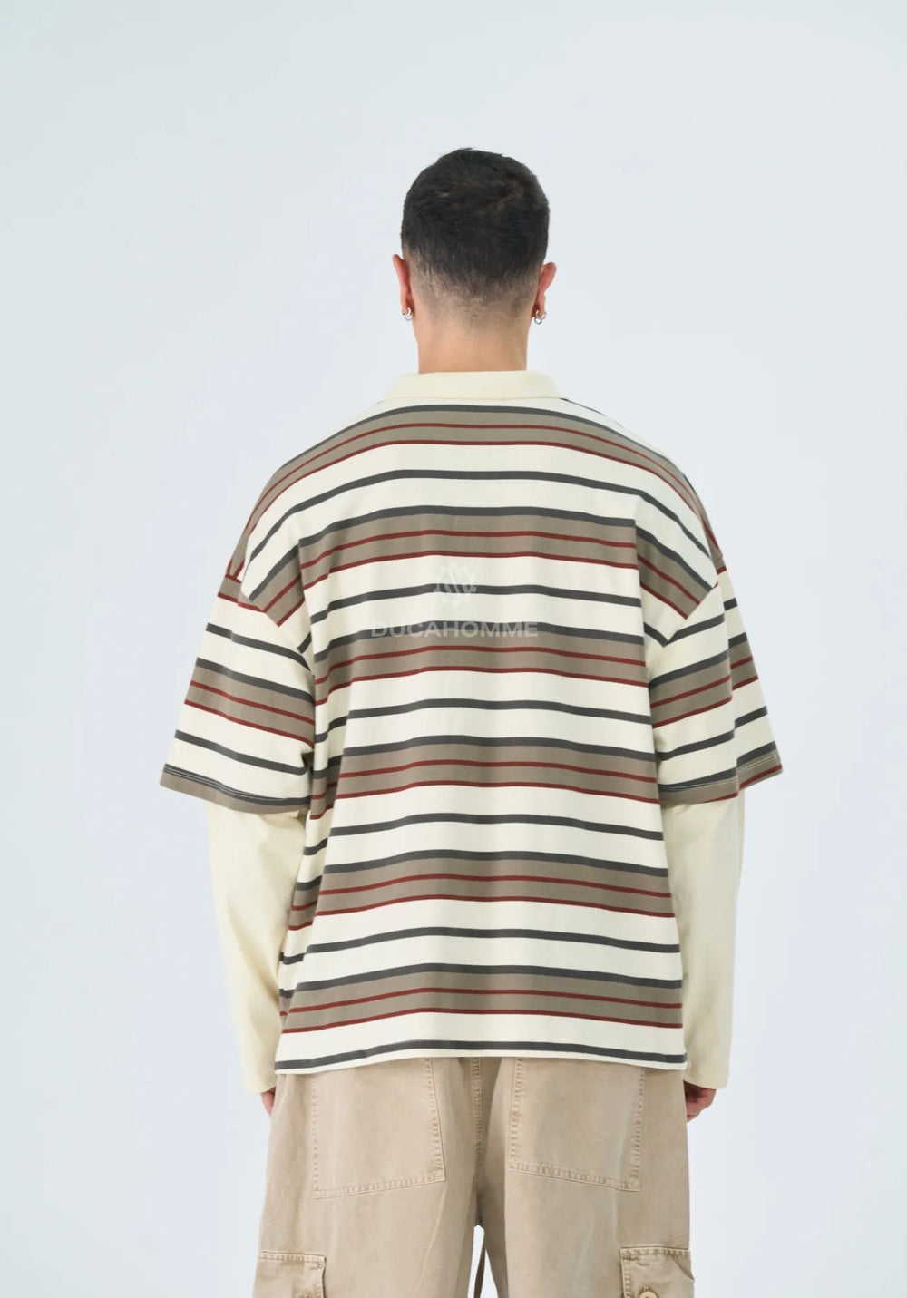 T-shirt Long Sleeve Oversize-Duca Homme