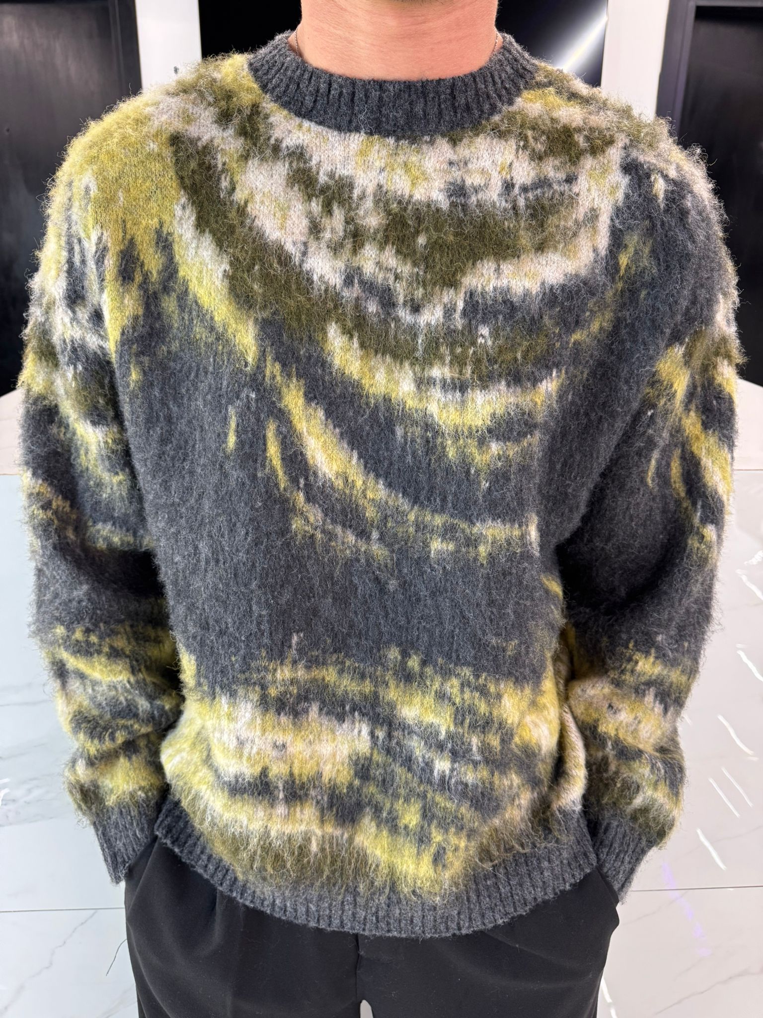 maglione tendenza 2025 uomo duca homme piazza re di roma status