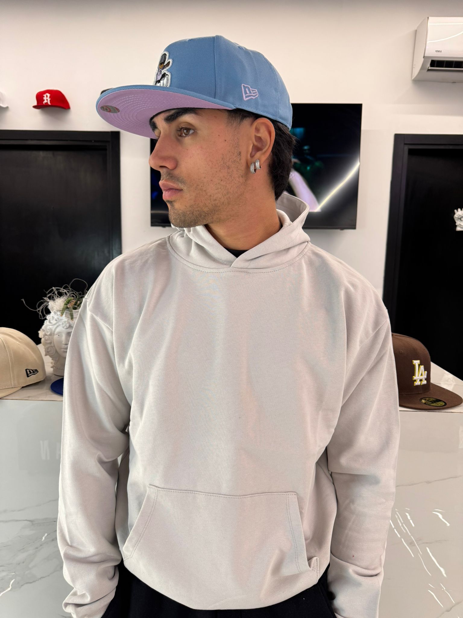 felpa con cappuccio uomo abbigliamento duca homme ritiro in negozio