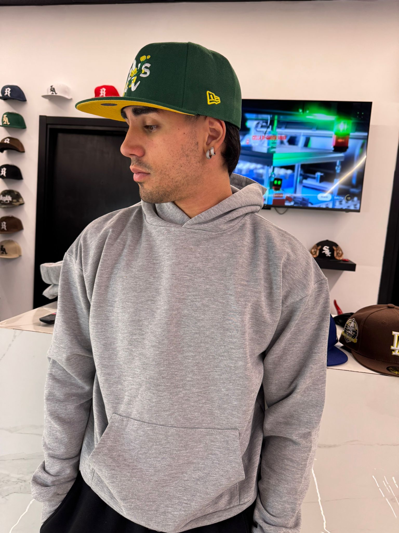 felpa oversize con cappuccio uomo abbigliamento duca homme morena