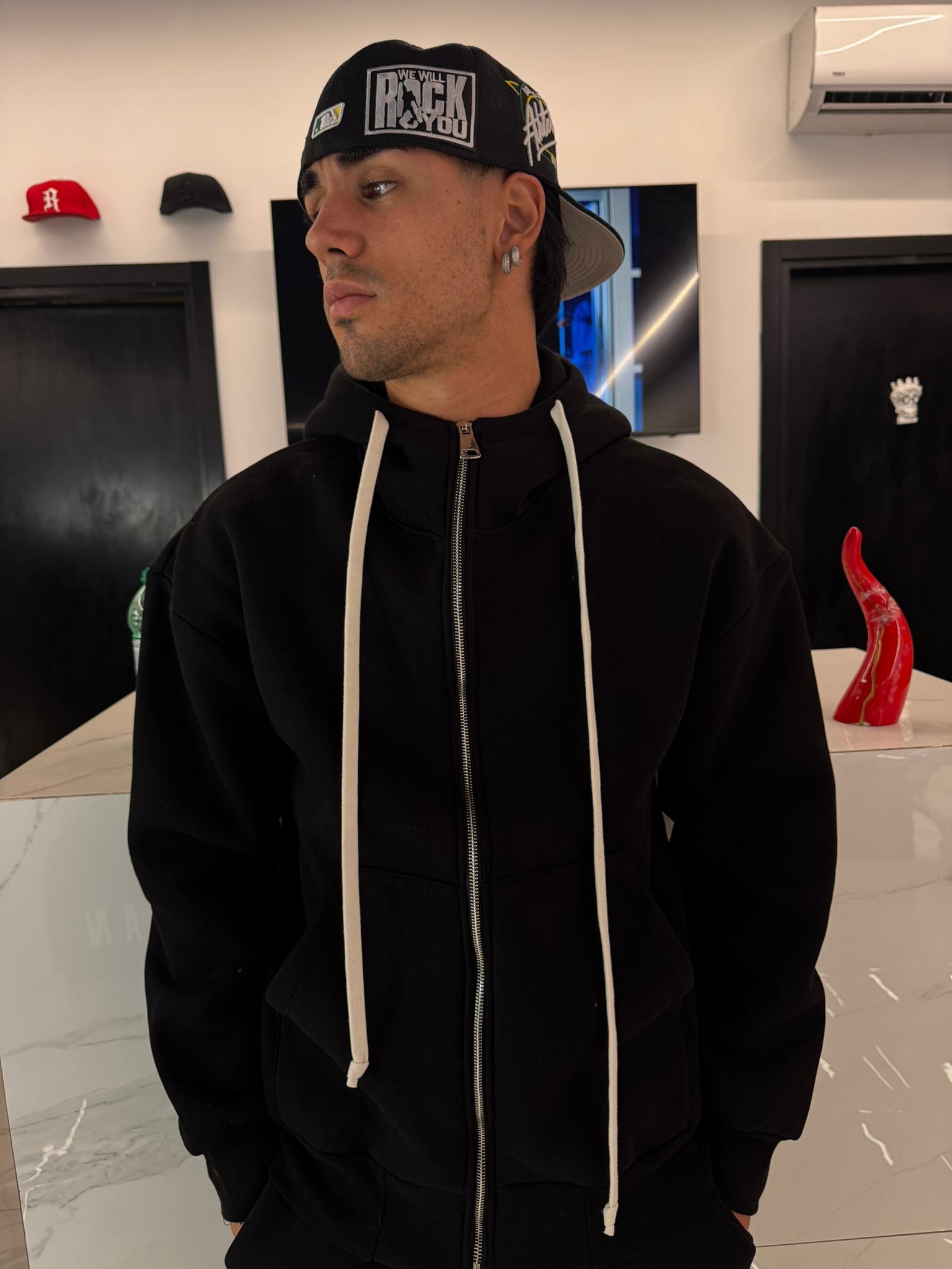 felpa over comoda uomo abbigliamento duca homme re di roma