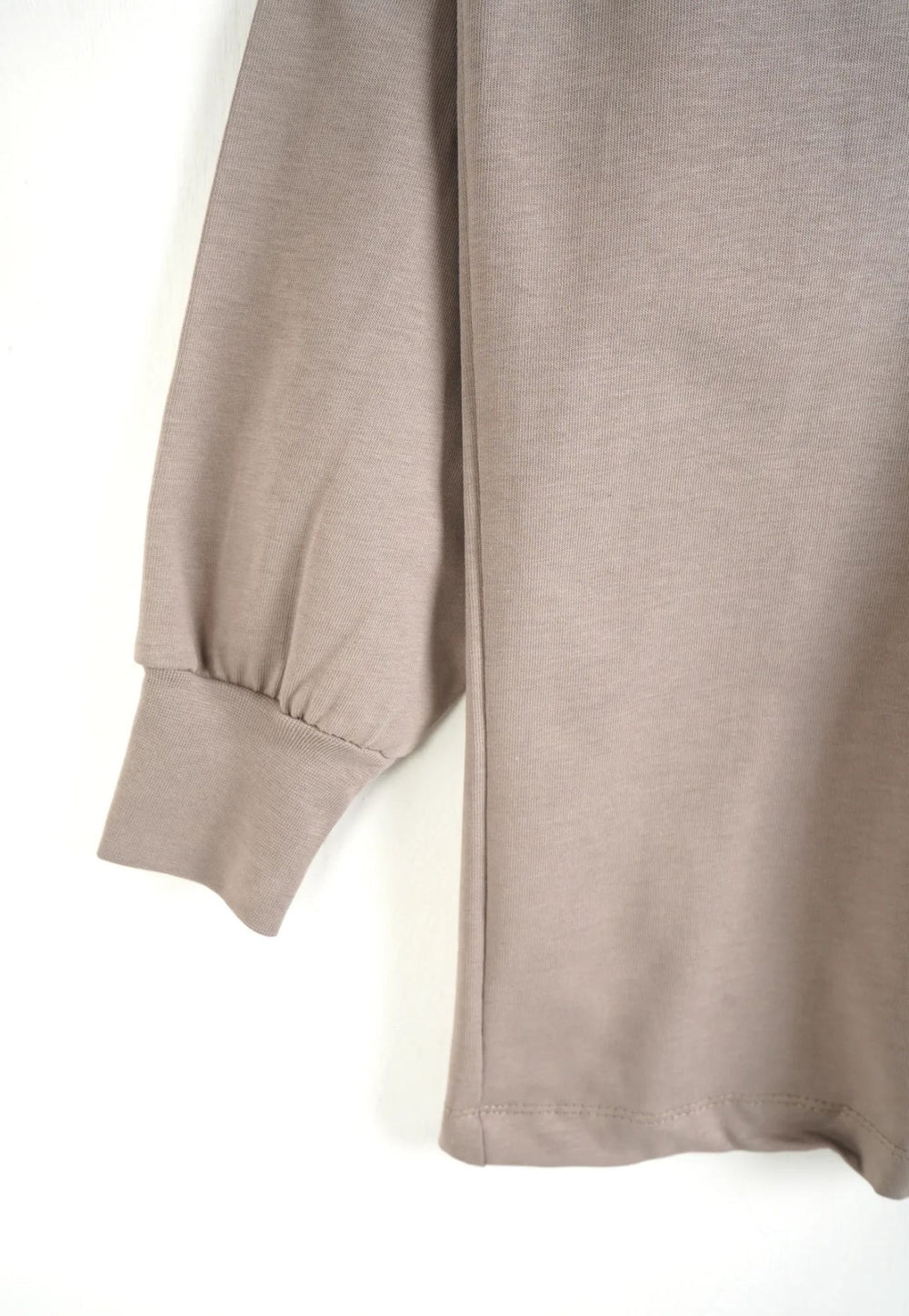 Polo in Cotone Oversize Grigio Chiaro - Duca Homme