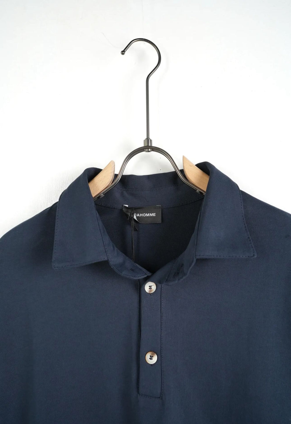Polo in Cotone Oversize Blu notte - Duca Homme
