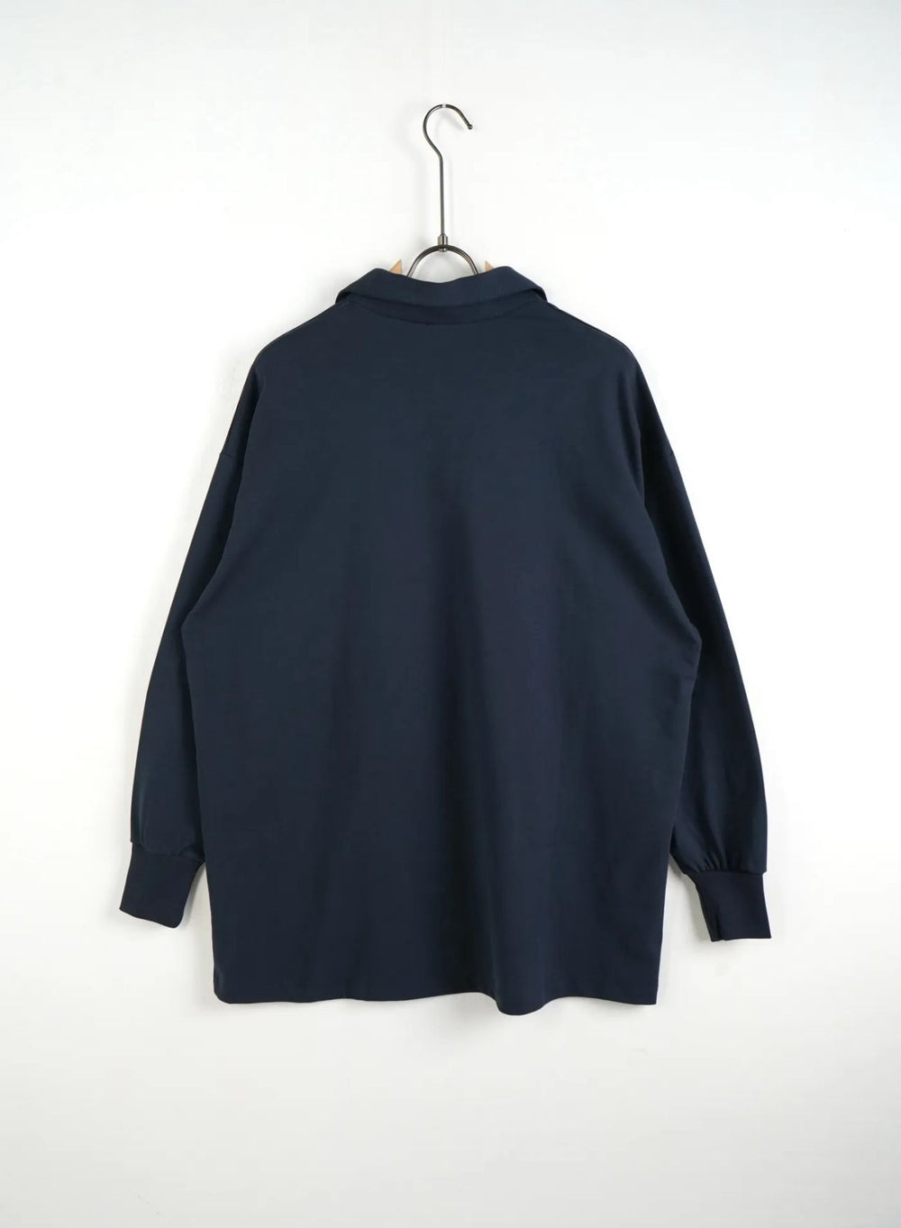 Polo in Cotone Oversize Blu notte - Duca Homme
