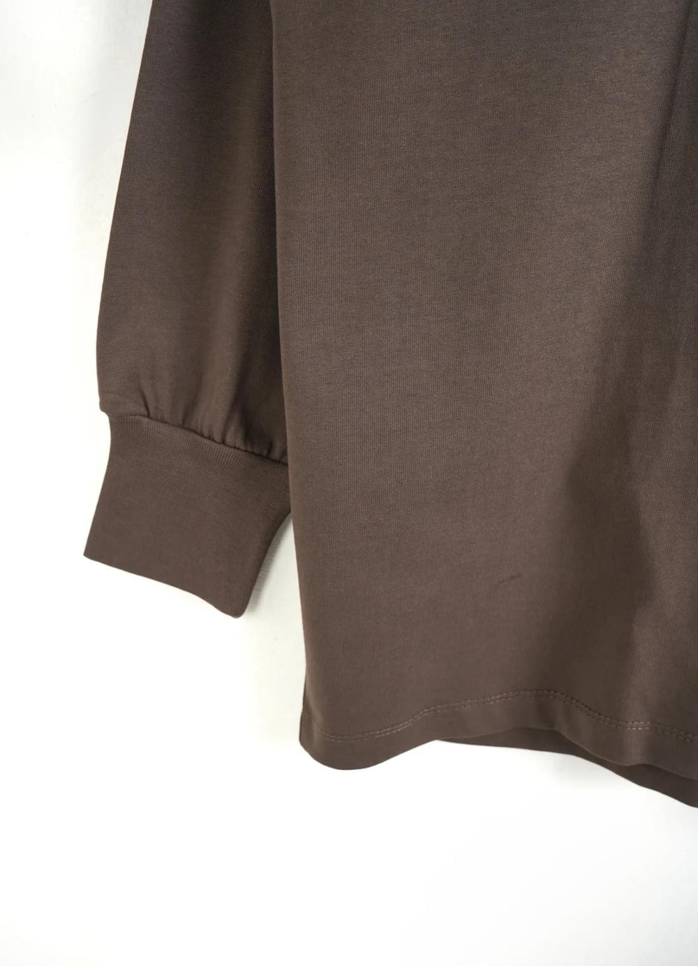 Polo in Cotone Duca Homme e Oversize Marrone