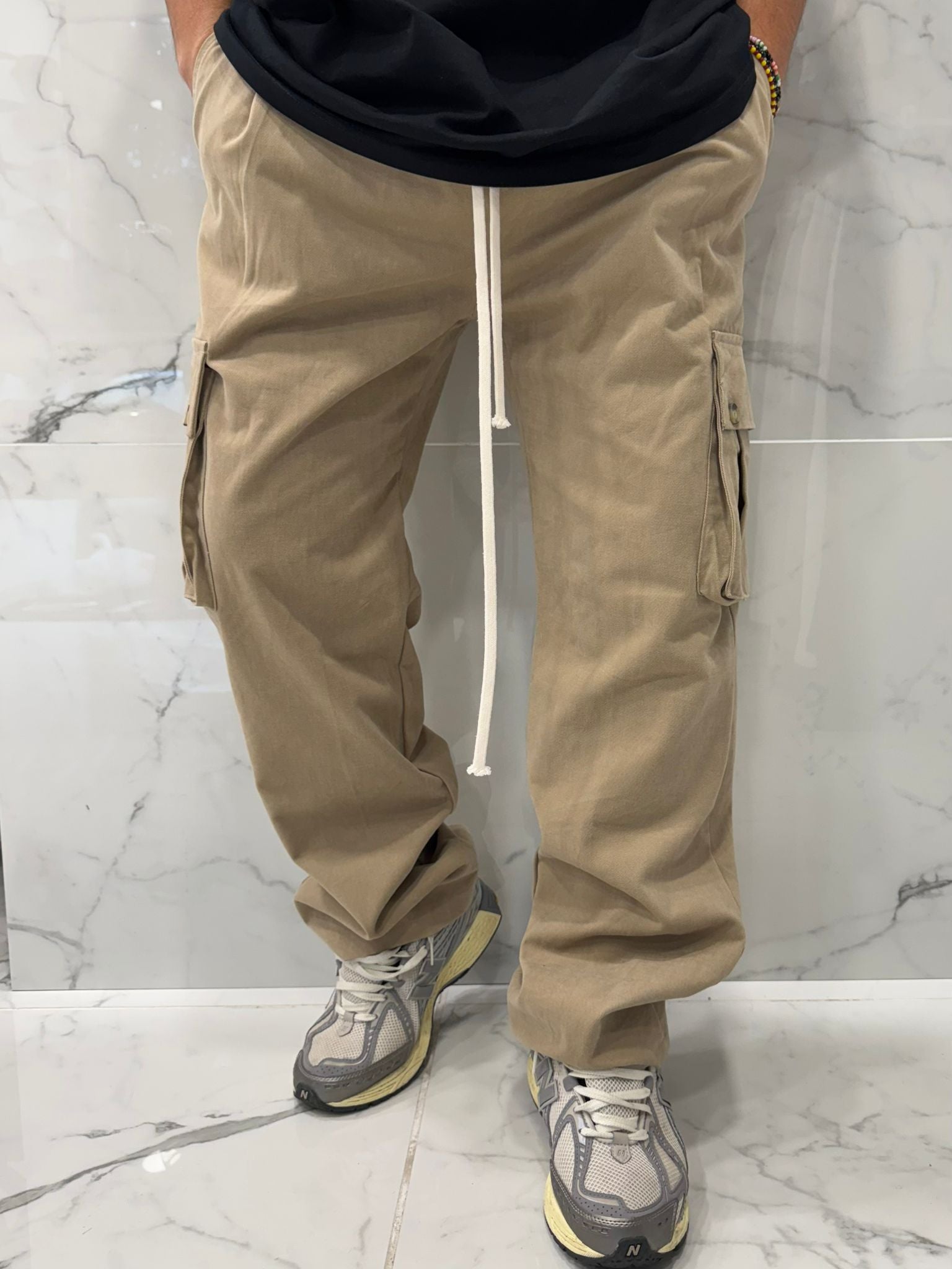 Pantaloni Cargo  Duca Homme | Uomo | Beige scuro