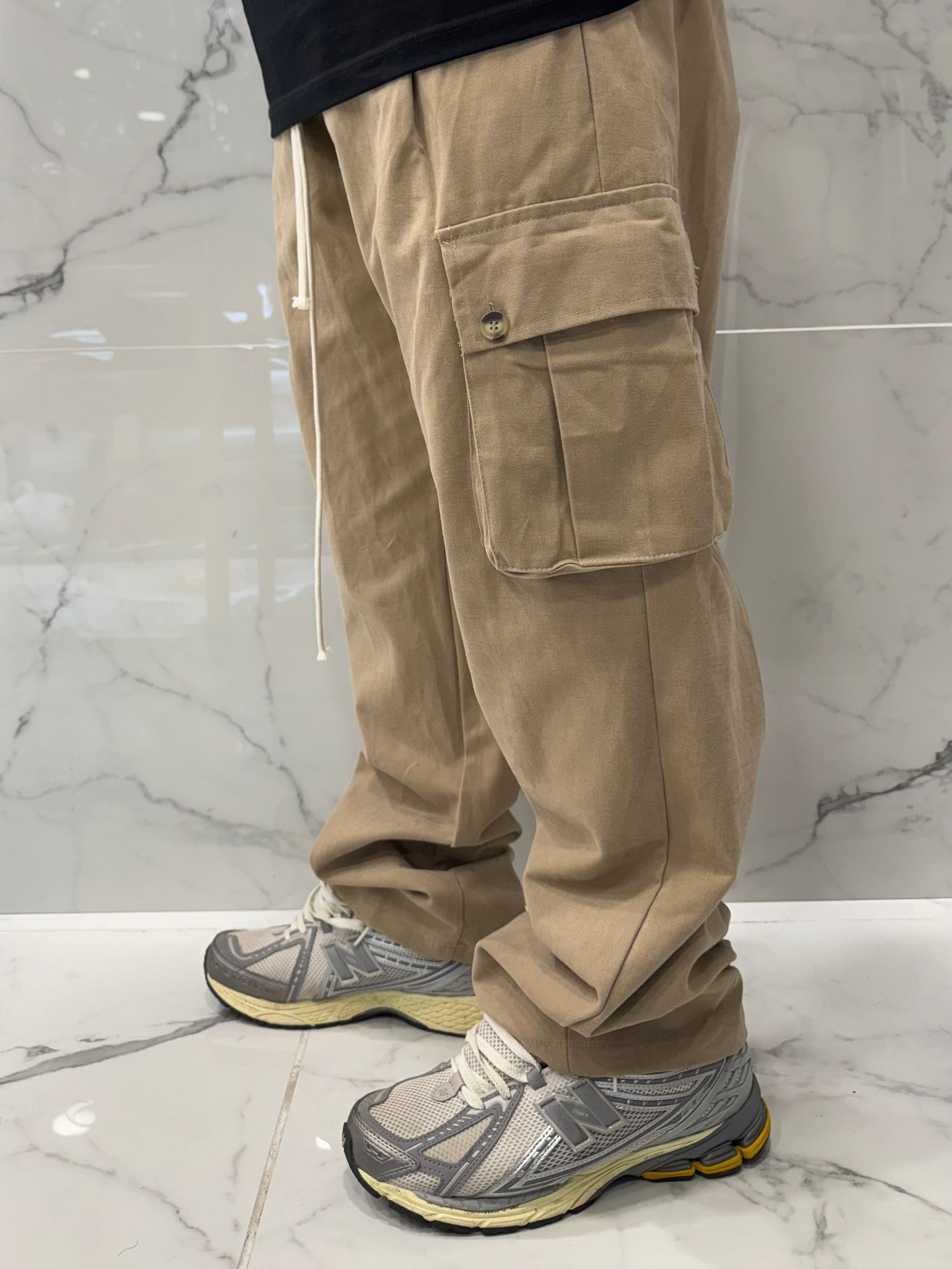 Pantaloni Cargo  Duca Homme | Uomo | Beige scuro