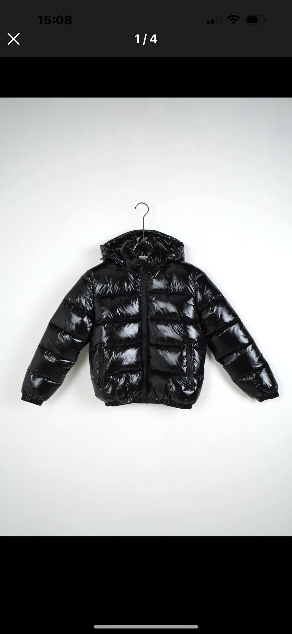 Bomber Bambino - Duca Homme - Nero lucido