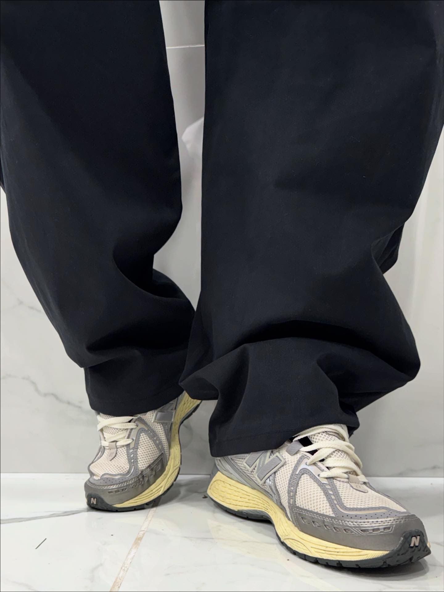 Pantaloni in Cotone Duca Homme Uomo | Oversize Baloon Fit | Nero