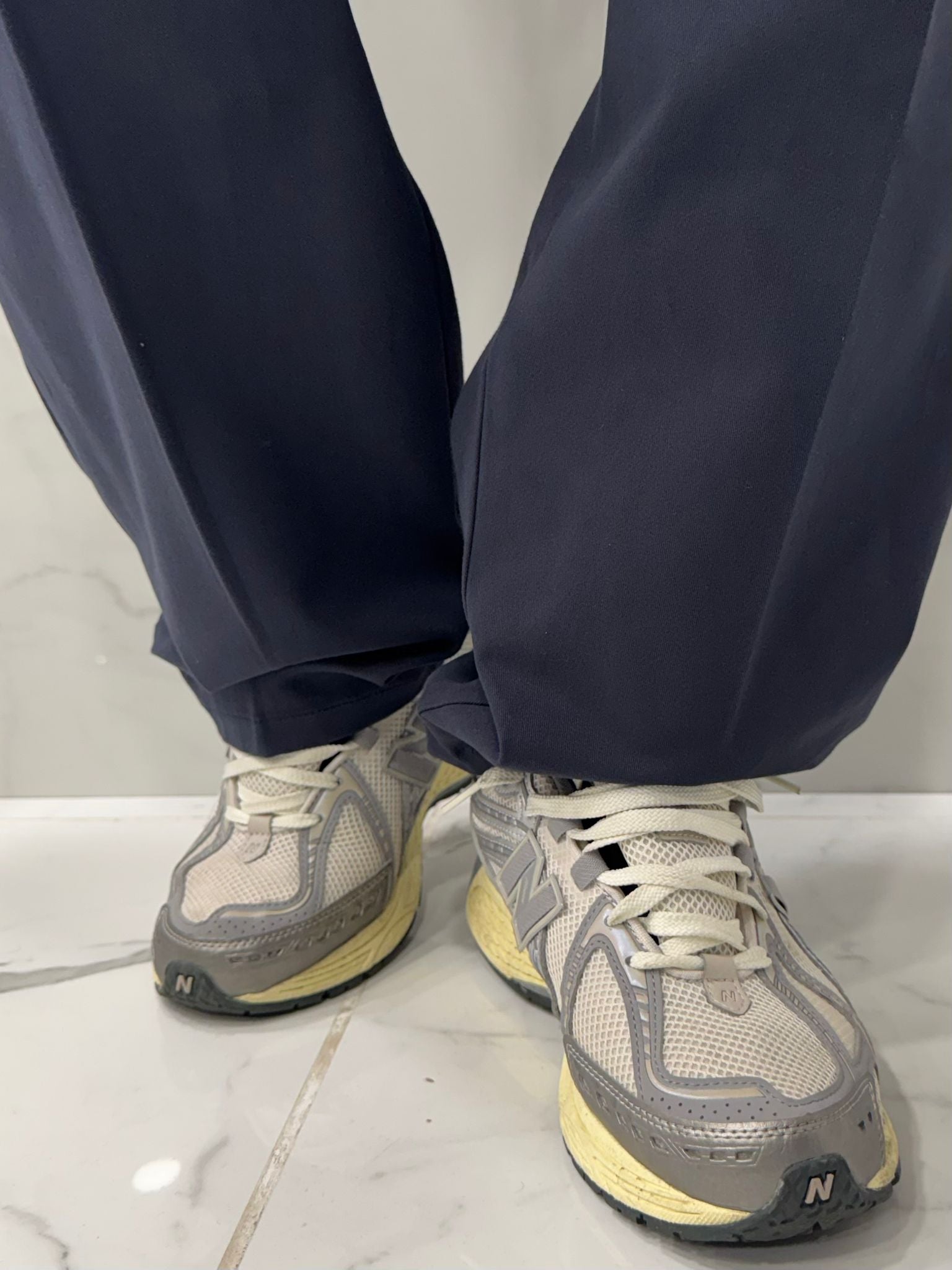 Pantaloni in Cotone Duca Homme Uomo | Oversize Baloon Fit | Blu notte