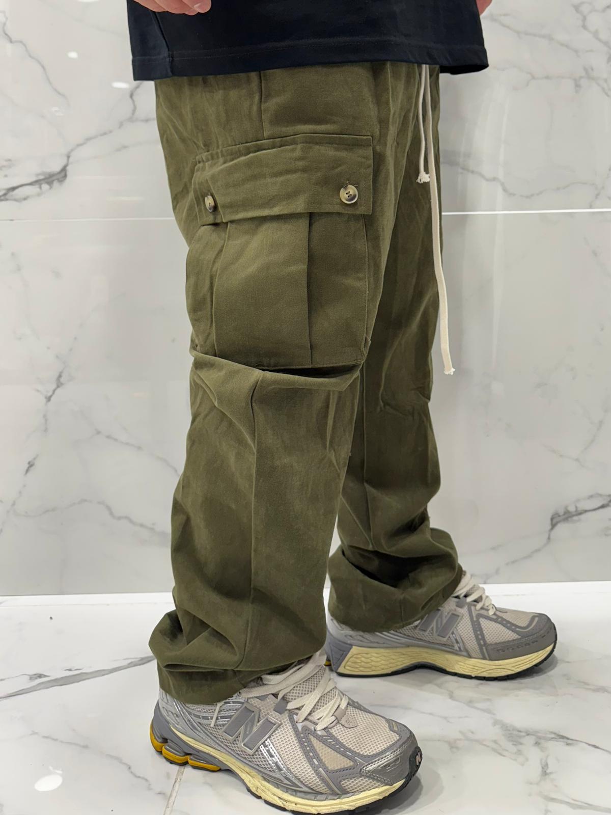 Pantaloni Cargo  Duca Homme | Uomo | Verde militare