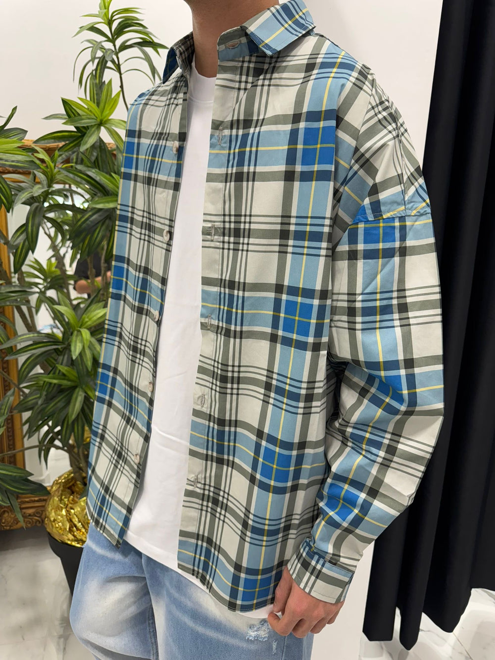 Camicia a Quadri Uomo Duca Homme |
