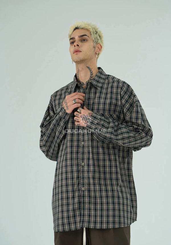 Camicia a Quadri Uomo Duca Homme |