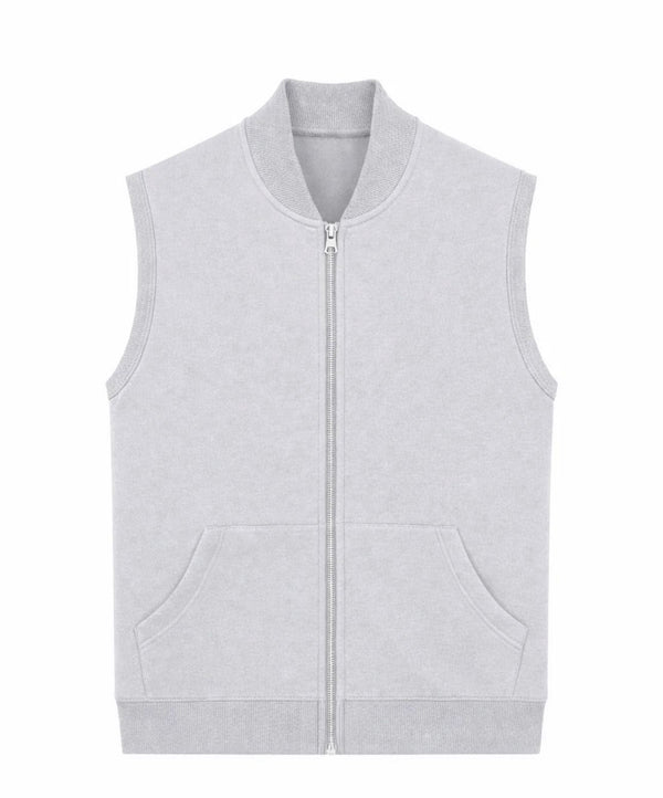 GILET COTONE GARZATO UOMO | DUCA HOMME (grigio chiaro)